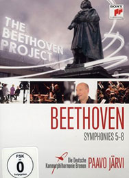 Paavo Järvi: Beethoven Sinfonien 5-8, DVD