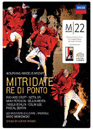 Mitridate, re di Ponto, DVD