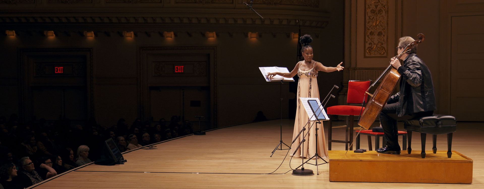 Amanda Gorman & Jan Vogler at Carnegie Hall